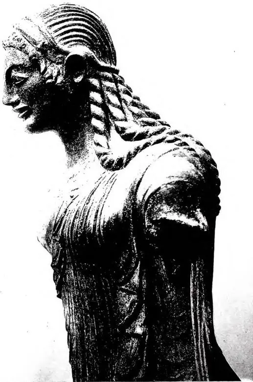 Etruscan terracotta attributed to Vulca (6th cent. B.C.) — Rome, Museum of Villa Giulia