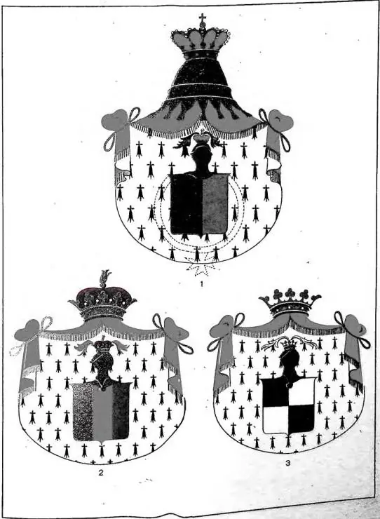 PL. A ROYAL COATS OF ARMS 1. King - 2. Prince - 3. Duke
