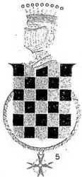 HERALDRY FAMILY COATS OF ARMS 4. Marquis - 5. Count - 6. Viscount - 7. Baron - 8. Noble - 9. Hereditary Knight - 10. Patrician.