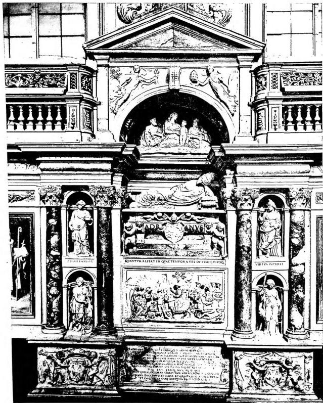 SEPULCHRAL MONUMENT OF ADRIAN VI (1523)
