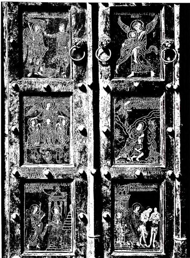 DOUBLE DOOR OF THE SANCTUARY OF S. MICHAEL (a. 1076)