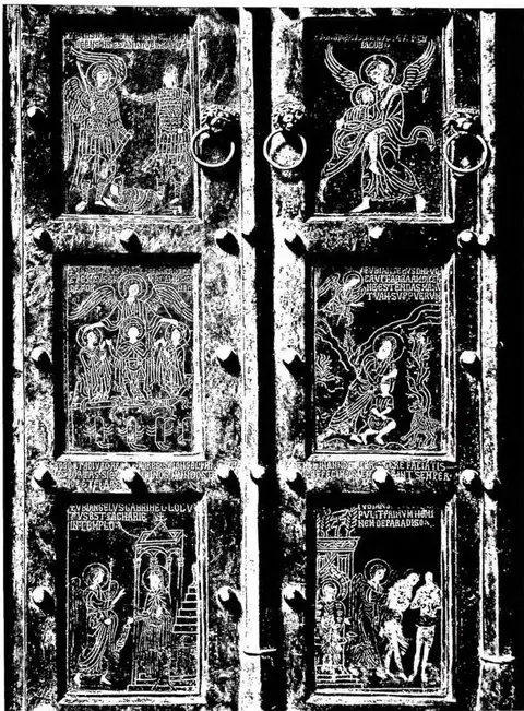 DOUBLE DOOR OF THE SANCTUARY OF S. MICHAEL (a. 1076)