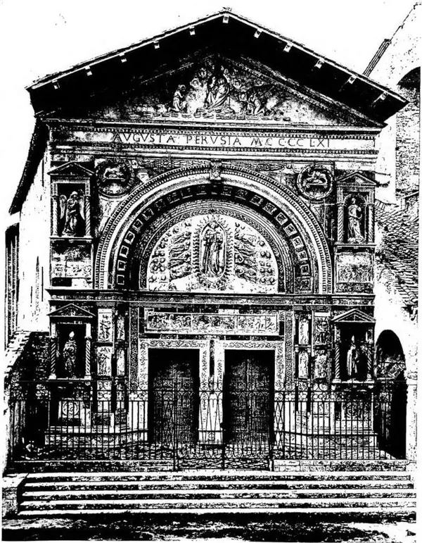 CHURCH OF SS. ANDREA AND BERNARDINO (1461) - Perugia.