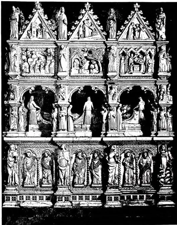 ARK OF ST. AUGUSTINE Work by Bonino da Campione (1362) - Pavia, Cathedral.