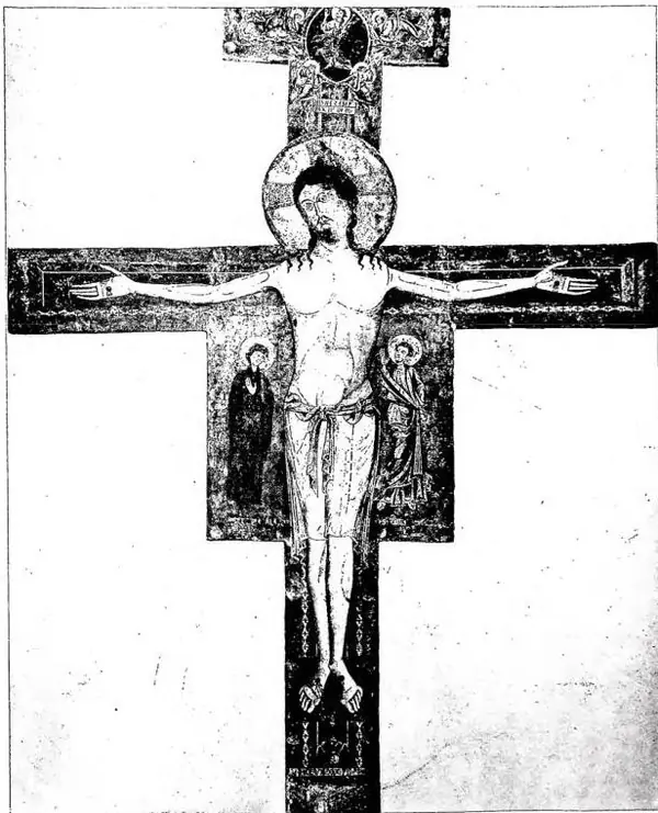 CRUCIFIX signed and dated (1187) - Spoleto, Cathedral.