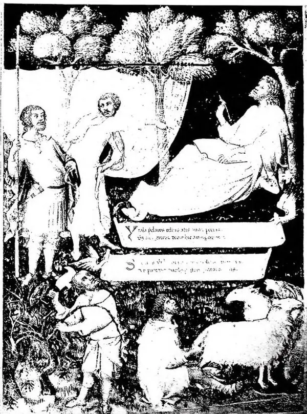 VIRGILIO, DETTO DEL PETRARCA con miniatura di Simone Martini (sec. XIV).