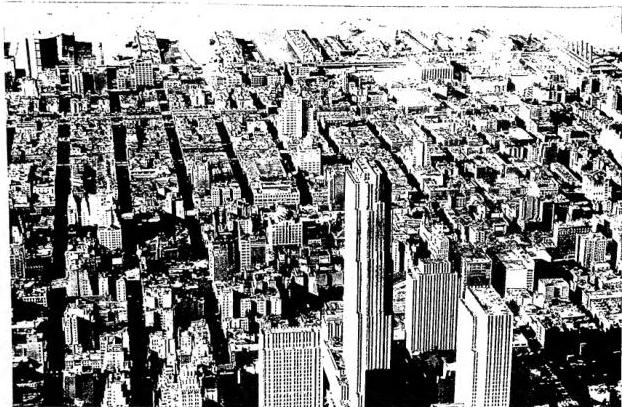 AERIAL VIEW OF NEW YORK