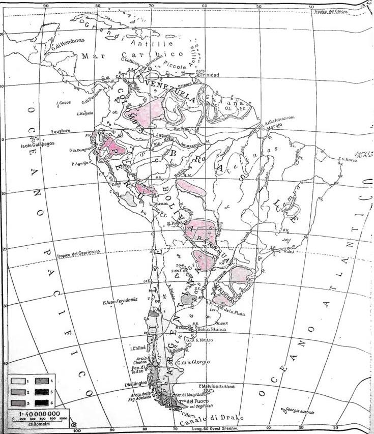 Percentages of the total population: 1. From 10 to 25 2. from 25 to 50 3. from 50 to 75