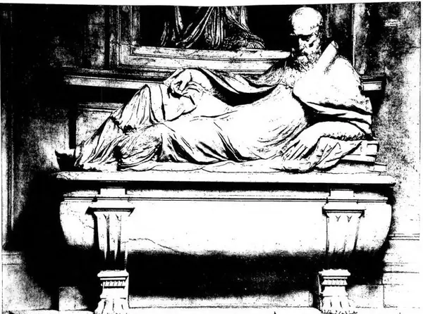 MONUMENT TO THE ARCHBISHOP OF MONTE Rome, church of S. Pietro in Montorio.