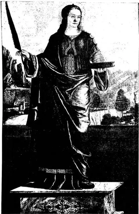 ST. ANASTASIA by V. Carpaccio (15th cent.)