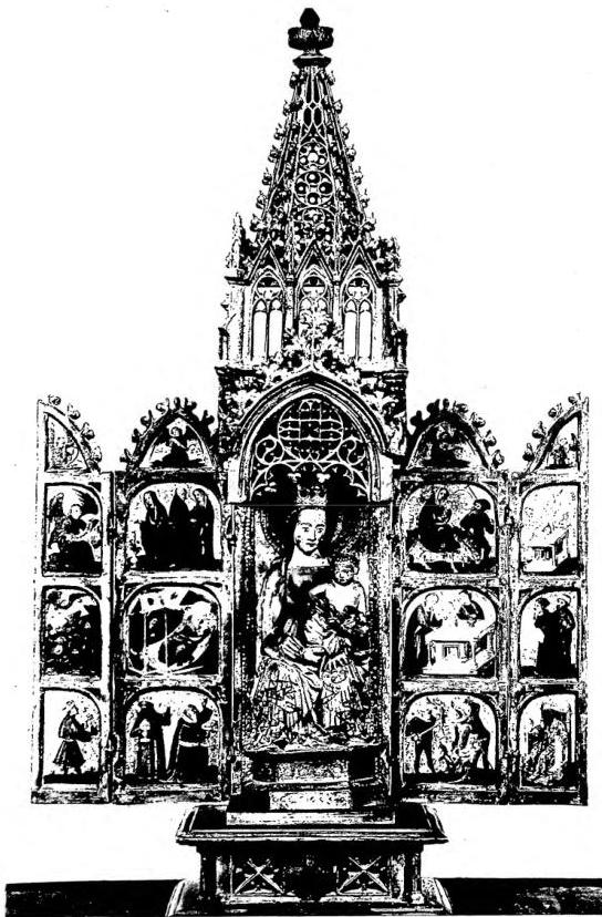 STATUE OF THE VIRGIN AND CHILD