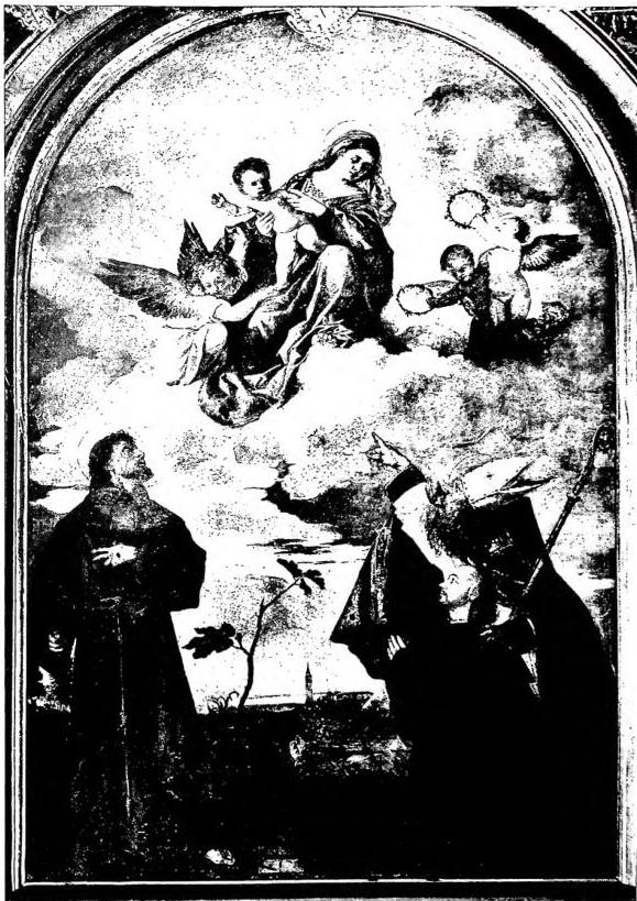 THE VIRGIN IN GLORY, by Titian