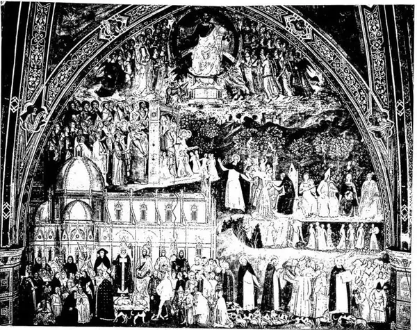 Sp. Bruni THE CHURCH MILITANT AND THE CHURCH TRIUMPHANT Florence, cappellone degli Spagnoli.
