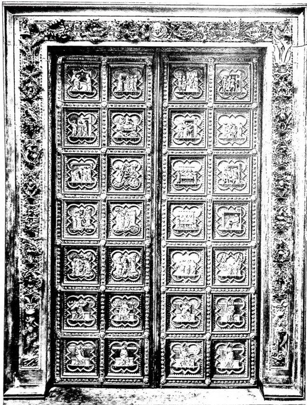 GILDED BRONZE DOOR OF THE BAPTISTERY