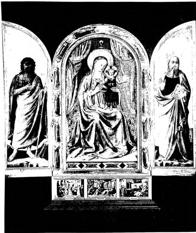 TABERNACLE WITH THE VIRGIN AND SAINTS