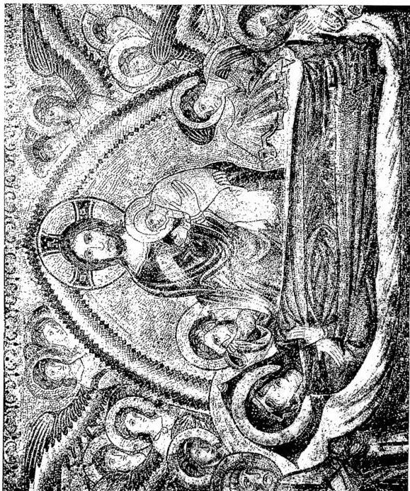 CHRIST RECEIVES INTO HIS BOSOM THE SOUL OF THE VIRGIN