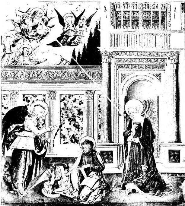 ANNUNCIATION AND ST. LUKE EVANGELIST