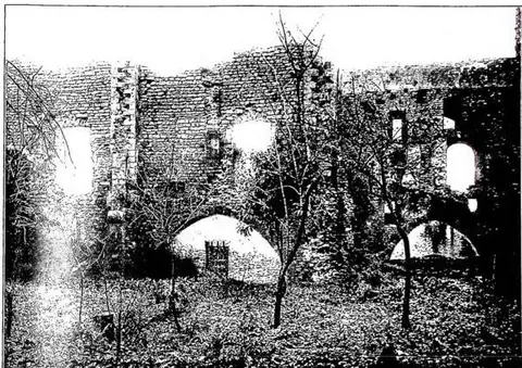 Ruins of the Pope's palace - Anagni.