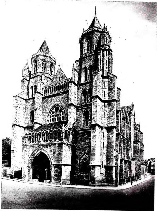 EXTERIOR OF THE CATHEDRAL OF ST. BENIGNUS (13th-14th cent.).