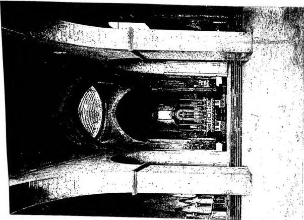 Left: INTERIOR OF THE UPPER CHURCH OF ST. FRANCIS, consecrated in 1253.