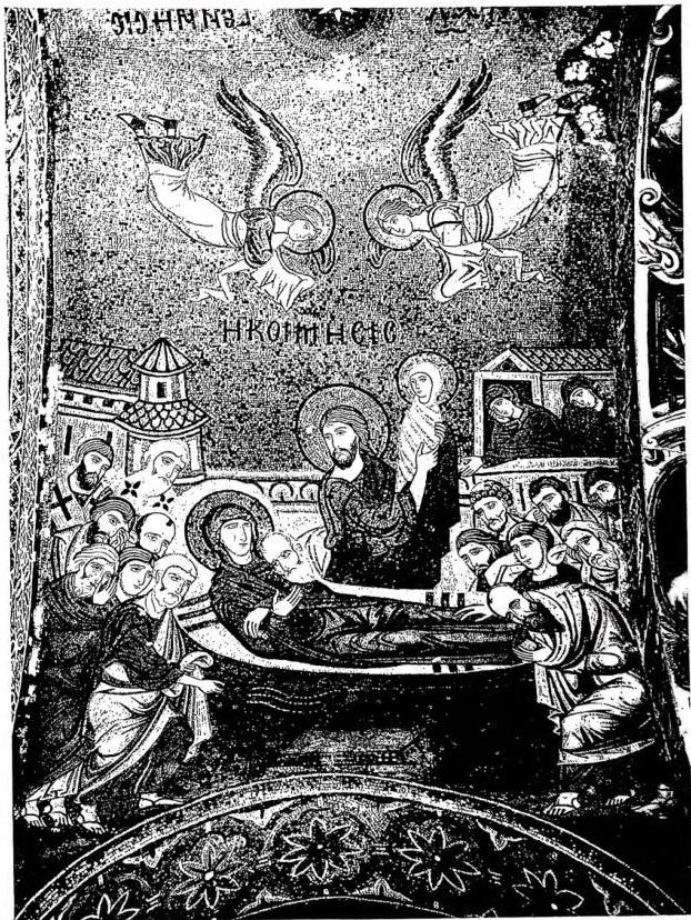 DEATH OF THE VIRGIN - CHRIST TAKES HER SOUL INTO HEAVEN - LAMENTATION OF THE APOSTLES