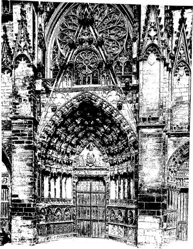 MAJOR PORTAL OF THE CATHEDRAL (13th cent.)
