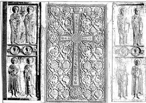 Harbaville Triptych (10th century) - Paris, Louvre Museum.
