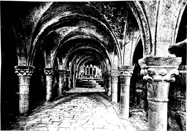 CRYPT CALLED « HALL OF THE POOR » (11th cent.)