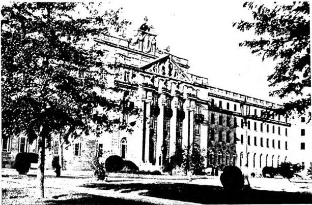 Above: MODERN SEMINARY OF S. SULPIZIO. Below: CATHEDRAL OF BALTIMORE.