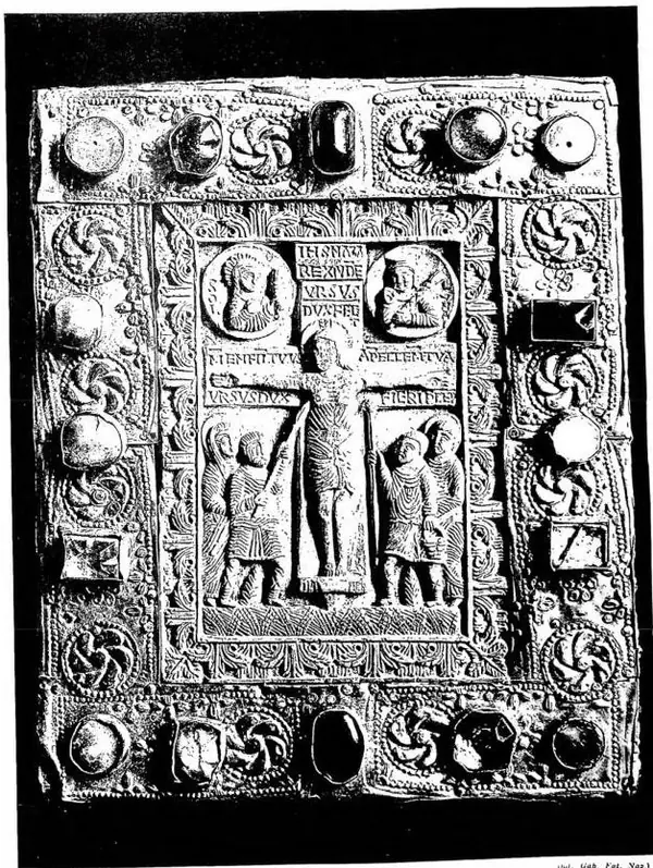 (Int. Gab. Pat. Naz.) PACE DEL DUCA D'ORSO (fine sec. VIII, inizio IX). - Cividale, museo.