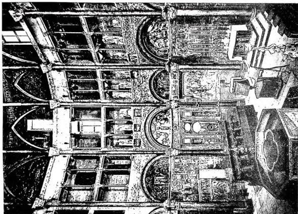 Left: INTERIOR OF THE BAPTISTERY OF THE CATHEDRAL OF FRÉJUS (5th cent.).