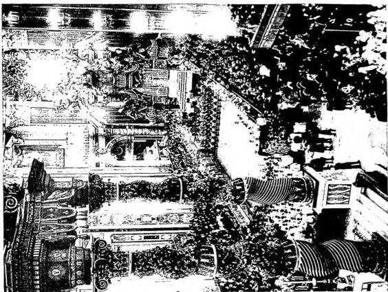 Left: BEATIFICATION OF CONTARDO FERRINI (13 Apr. 1947). Morning ceremony, with the S. Congregazione dei Riti and the Capitolo Vaticano present, moment of the «Te Deum». Right: BEATIFICATION OF MARIA GORETTI (27 Apr. 1947). Singing of the hymn in honour of the blessed during the evening ceremony with the participation of the Pope. The mother of the blessed was also present.