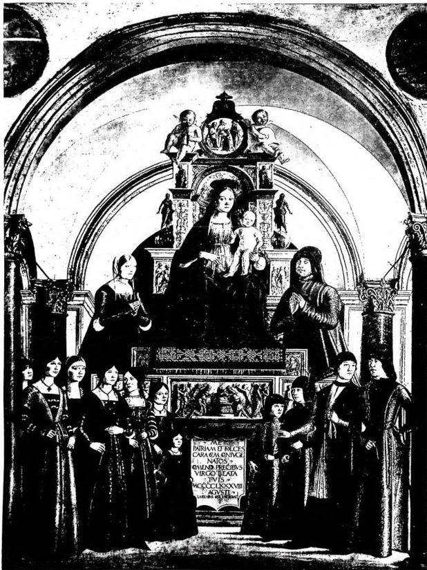 THE BENTIVOGLIO FAMILY AT THE FEET OF THE VIRGIN ENTHRONED