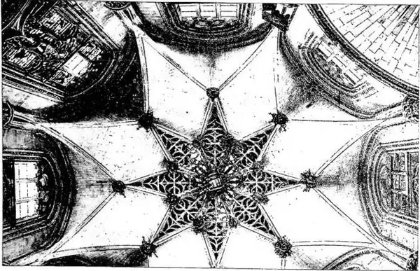 In alto: CATTEDRALE. VOLTA DELLA CAPPELLA DEL CONNESTABILE (sec. xv). In basso: CATTEDRALE. CHIOSTRO (fine del sec. XIII con restauri poster.).