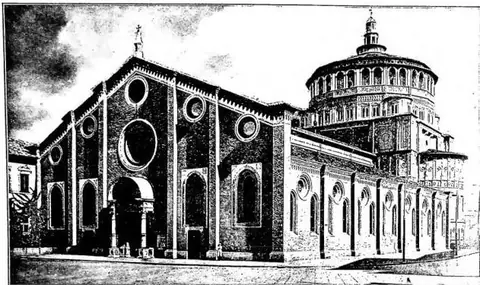 Church of S. Maria delle Grazie - Milan.