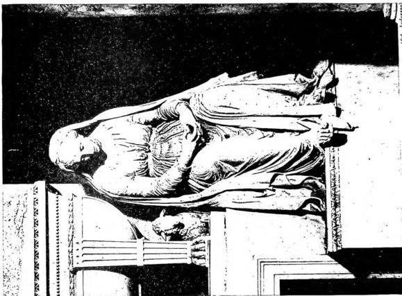 Left: PENITENT MAGDALEN - Genoa, palazzo Bianco. Right: MEEKNESS. Detail of the monument to Clement XIV - Rome, basilica dei SS. Apostoli.