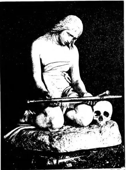Left: PENITENT MAGDALEN - Genoa, palazzo Bianco. Right: MEEKNESS. Detail of the monument to Clement XIV - Rome, basilica dei SS. Apostoli.