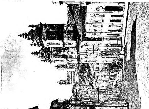 Left: CHURCH OF ST. FRANCIS OF ASSISI (18th cent.) - São João do Rey. Right: CHURCH OF N. S. DEL ROSARIO (18th cent.) - Bahia.