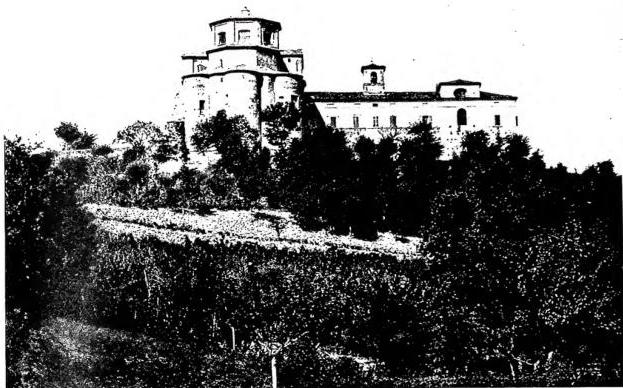 Above: CONVENT AND CHURCH OF THE MADONNA DEL MONTE (16th cent.). Below: DETAIL OF THE FORTRESS (16th cent.).