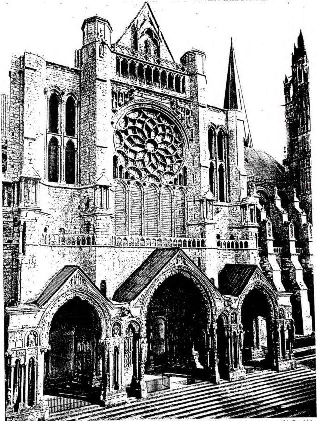 NORTH PORTAL OF THE CATHEDRAL (13th cent.).