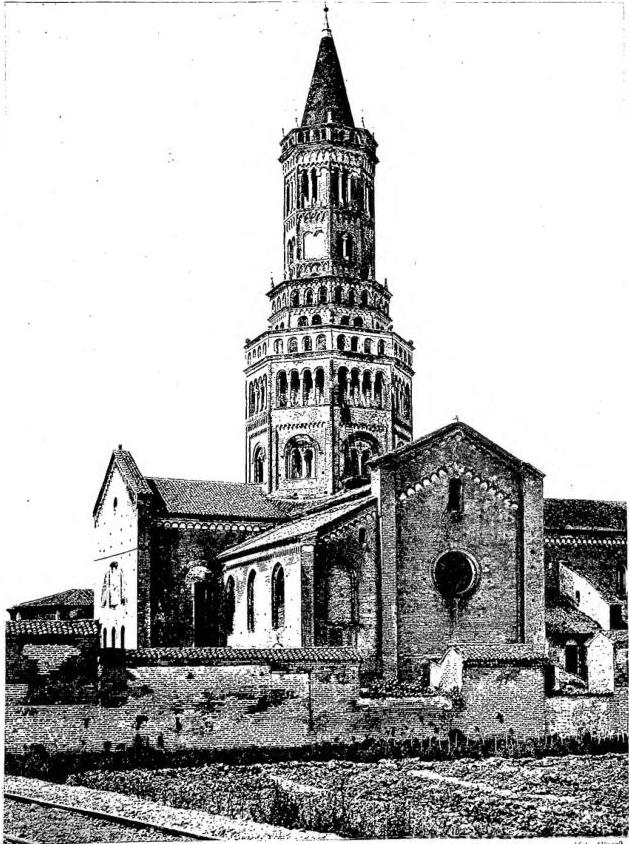 ABBATIAL CHURCH OF CHIARAVALLE MILANESE (12th cent.) - Milan.