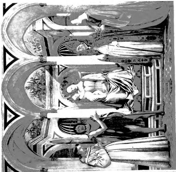 MADONNA AND SAINTS - Florence, Uffizi.