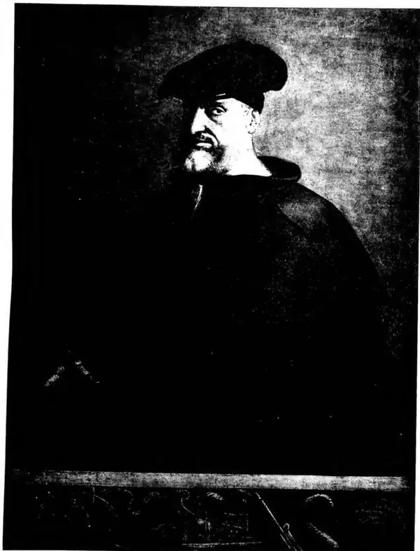 RITRATTO DI ANDREA DORIA. Opera di Sebastiano del Piombo (inizio sec. XVI) - Roma, Palazzo Doria.