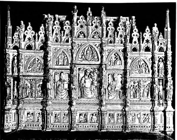 ALTARPIECE, executed by Betto di Francesco in collaboration with Giovanni di Francesco - Arezzo, Cathedral, high altar.