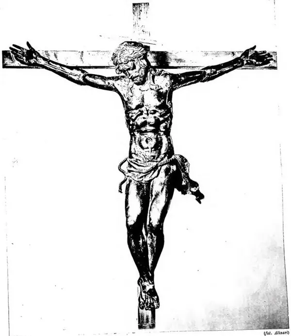 CROCIFISSO IN BRONZO, opera di Donatello (1447-50) - Padova, Basilica del Santo.