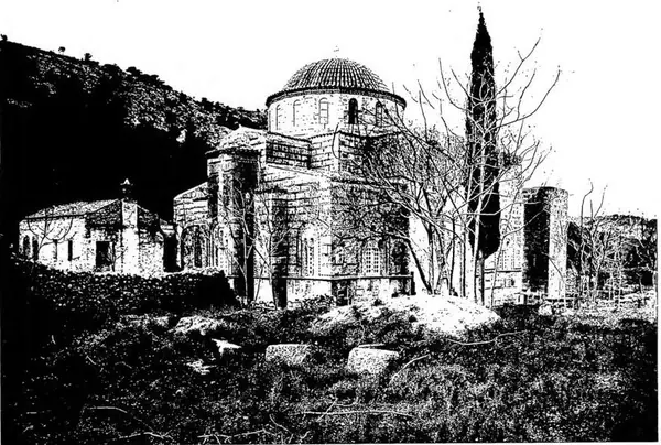 Ust. Alimero EXTERIOR OF THE MONASTERY CHURCH (11th cent.).
