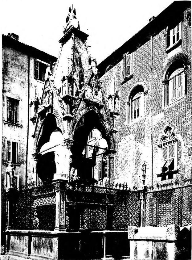 TOMB OF MASTINO II (14th cent.) - Verona, Arche Scaligere.