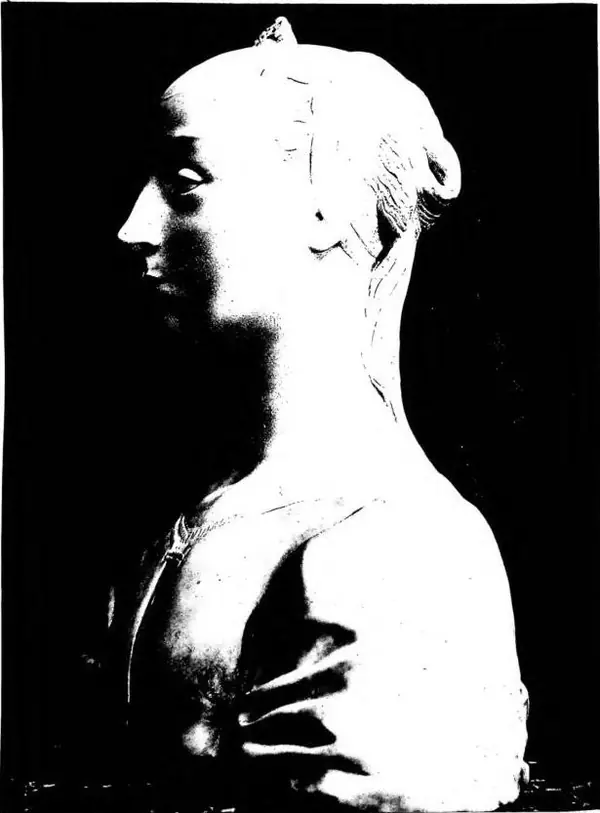 BUST OF AN UNKNOWN YOUNG GIRL. Work by Desiderio da Settignano - Florence, Museo Nazionale.