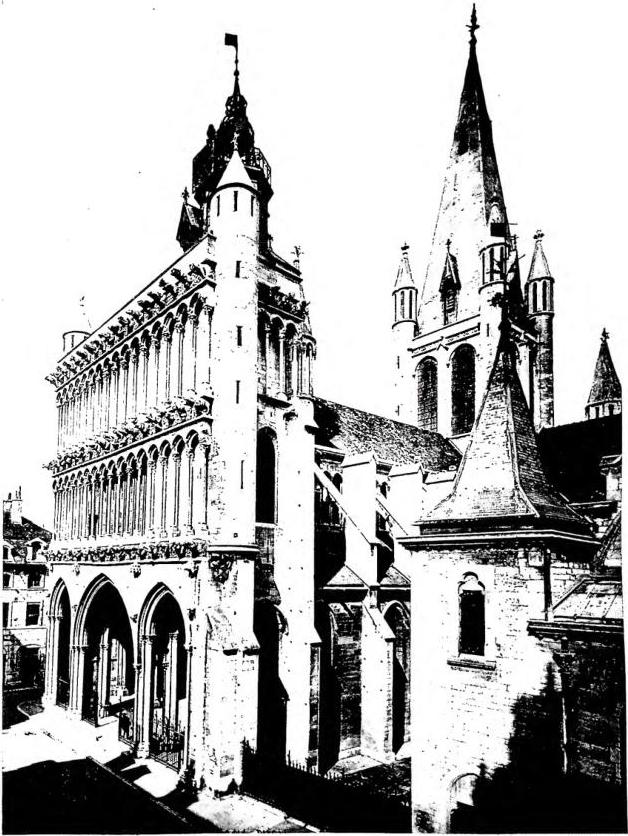 CHURCH OF NOTRE-DAME (13th cent.) - Dijon.