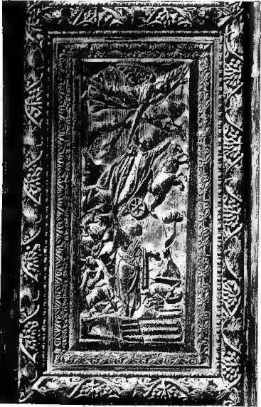 ELIJAH IN THE DESERT Painting by Tintoretto in the Scuola di S. Rocco (1560-88) - Venice. ELIJAH ON THE CHARIOT Panel of the wooden door of the basilica of St. Sabina (5th cent.) - Rome